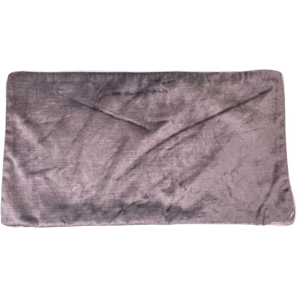 Williams Sonoma William Signature Velvet Lumbar Pillow Cover Mauve 14x22" NWOT
